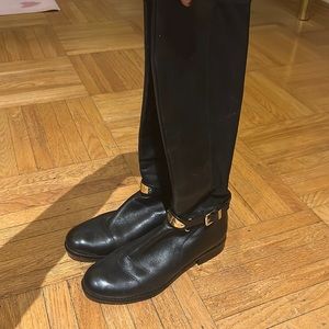 Michael Kors black riding boots